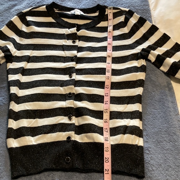 🍂NWOT Striped cardigan🍁 - Picture 7 of 9